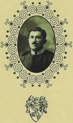 Il fondatore e lo stemma dell'Armeria Cortesi