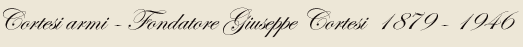 Logo Cortesi armi e fucili dal 1879